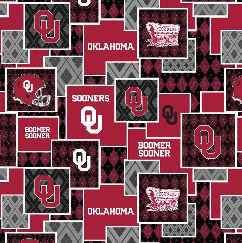 Officially Licensed Collegiate 1 Yard Cuts