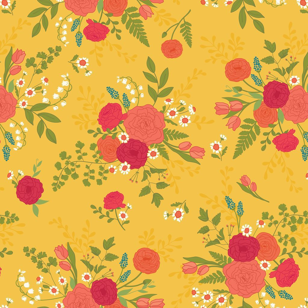First Blooms 1 Yard Cuts
