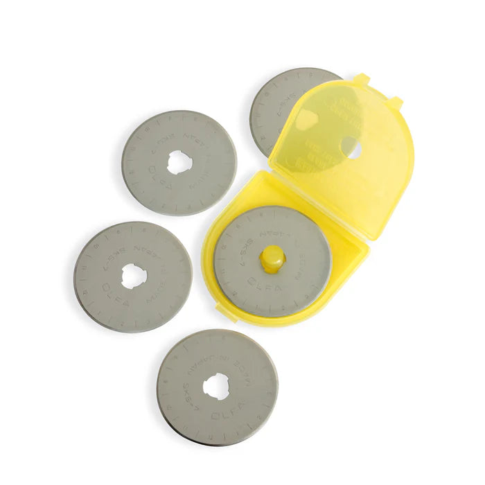 Olfa 5 Piece Replacement Rotary Blades 45mm
